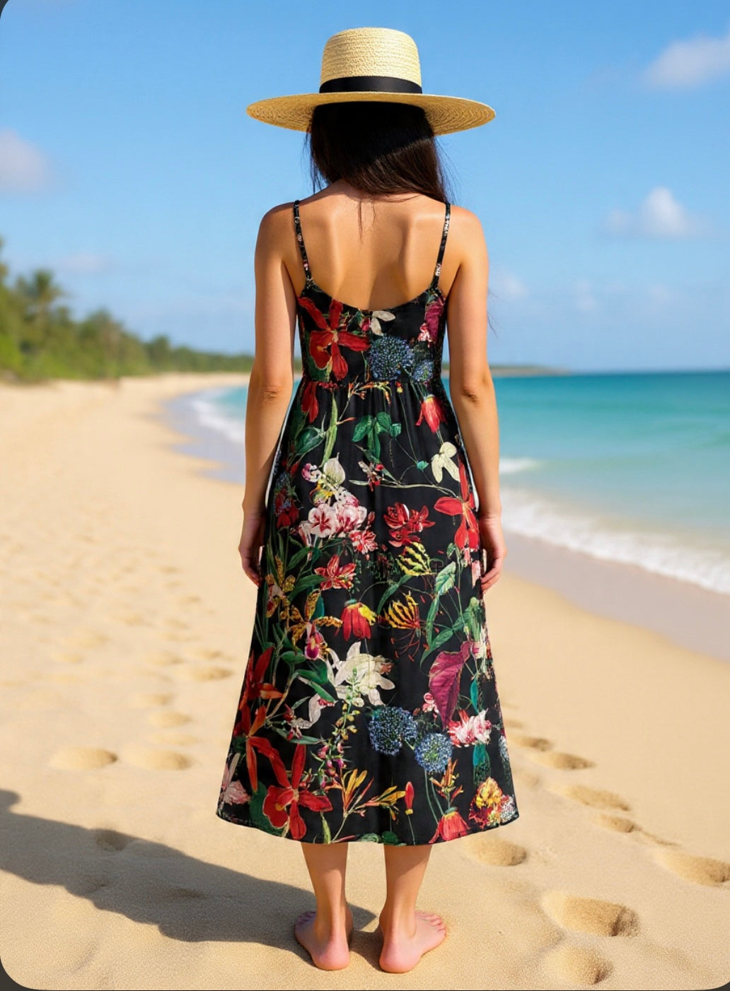 Slip dress maxi