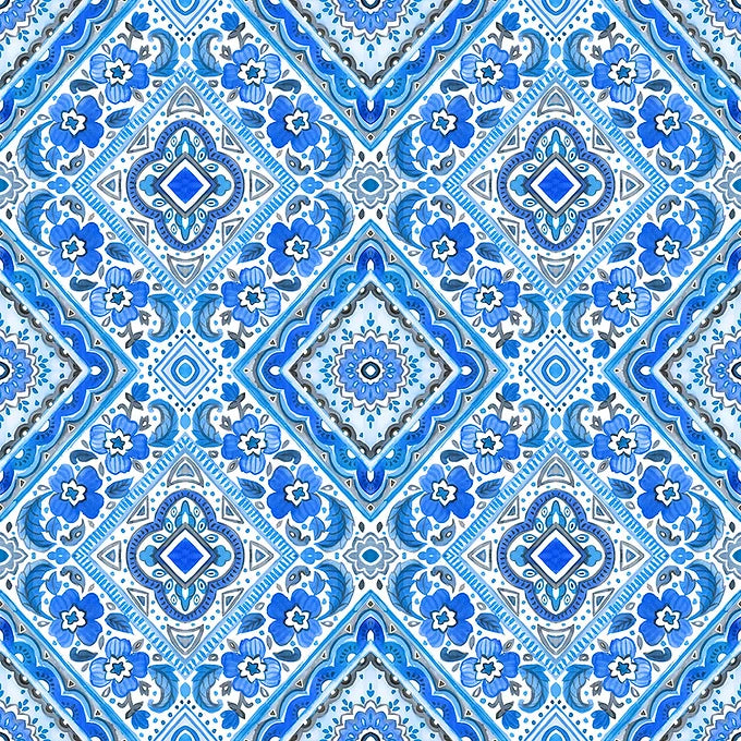 Tea Towel - Fizah Malik - Blue Rani