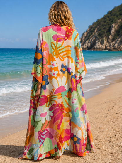 Silk kimono