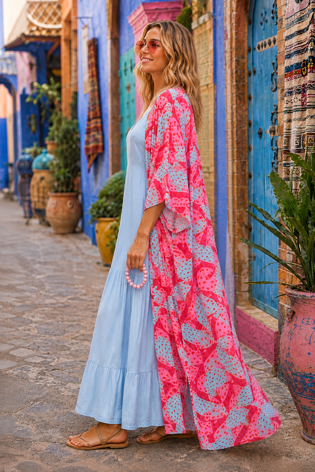 Cotton kimono