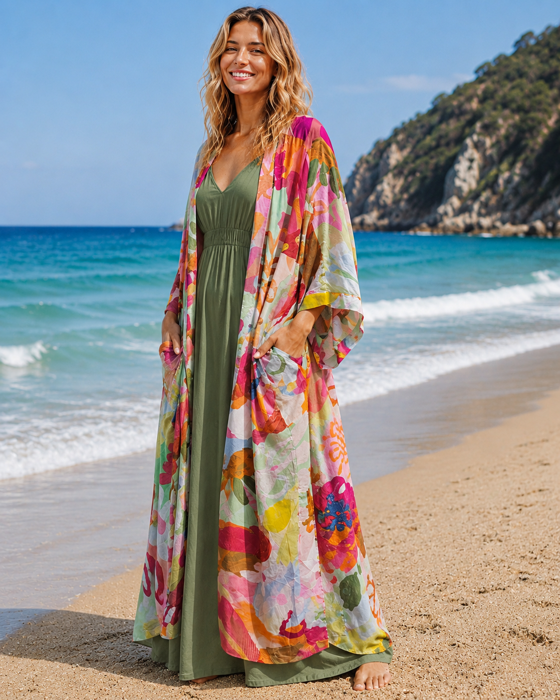Silk kimono