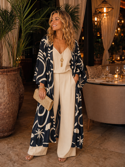 Cotton kimono