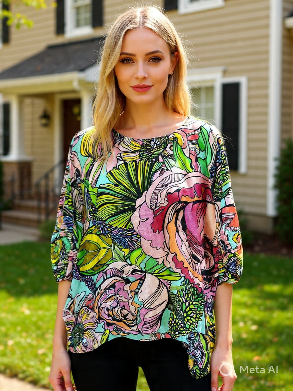 One size Silk Top