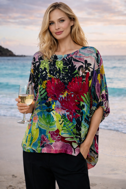One size Silk Top