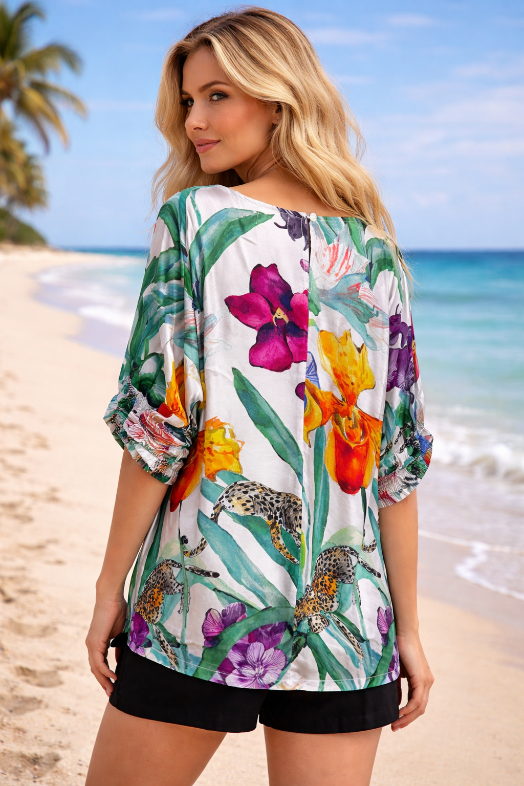 One size Silk top