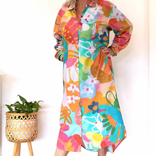 Alex Shirt Dress - Steph Chapman