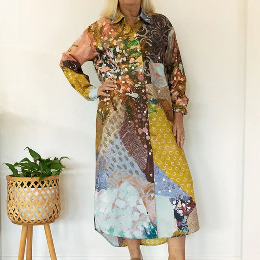 Alex Shirt Dress - Leanne Daquino