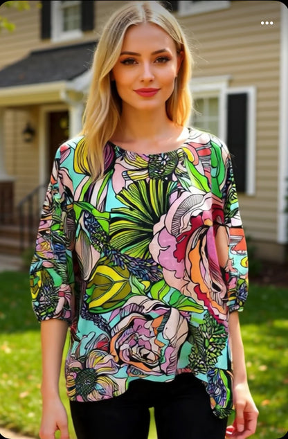 One size Silk Top